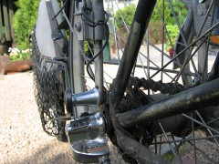 extrawheel i rower miejski - mocowanie